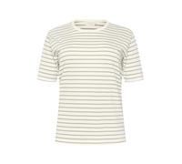 KAFFE CURVE T-Shirt KCWinni L, Ant. White/Steeple Gray Stripe