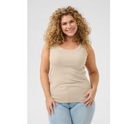 KAFFE curve Top in Beige - Größe XL | Damen Tops