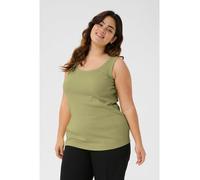 KAFFE curve Top in Grün - Größe XL | Damen Tops