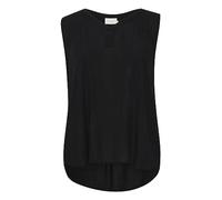 KAFFE CURVE Top KCami Top Große Größen Damen Ärmellose Oberteile Basic Casual Shirt Ohne Ärmel Black deep 44