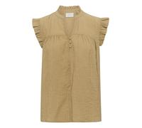 Kaffe Blusentop in Camel - Größe 46 | Damen Blusen