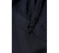 KAFFE Langarm-Bluse Amber Damen Bluse Amber Langarm V Ausschnitt Casual Shirt Midnight Marine 38