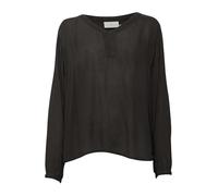 KAFFE Langarm-Bluse Amber Damen Bluse Amber Langarm V Ausschnitt Casual Shirt Black 46