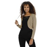 KAFFE Damen Bolero KAankra Damen Bolero Festlich Jäckchen mit Langarm Kurze Strickjacke Lange Ärmel