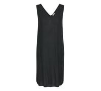 KAFFE Damen Damenkleid, ärmellos, V-Ausschnitt, Knielänge, Taschen, gerade Silhouette Kleid, Windsurfer, 34