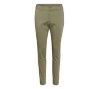 KAFFE Casual Hose Kalea Damen Chino Hose Elegant Klassische Stoffhose Vetiver 42