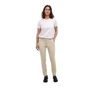 KAFFE Casual Hose Kalea Damen Chino Hose Elegant Klassische Stoffhose Feather Gray 38