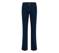 KAFFE Damen Jeans KAvicky Damen Jeans Jeanshose Straight mit Geradem Bein Hose mit Hoher Bund Normale Taille mit tiefem Schnitt Gerade