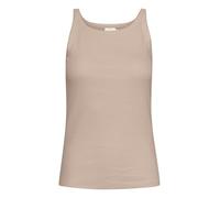 KAFFE Damen Jersey-Top ärmellos KACARNA Damen Jerseytop Basic Sommer Casual Tank Top Unterhemd Shirt Ärmellos U-Ausschnitt Blusentop Ärmellos
