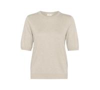 KAFFE Damen Kaffe Women's Pullover Short Sleeves Round Neck Regular Fit Hip Length Pullover