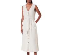 KAFFE Damen KAliny Sleeveless Dress Kleid, Light Sand Linen, 40