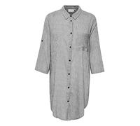 Kaffe Damen KAvivian Shirt Dress 3/4 Blouse, Grape Leaf/Chalk Stripe, 40
