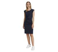 KAFFE Kleid India Damen Kleid Kurzarm Rundhals Cocktailkleid Midnight Marine M