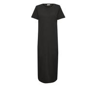 KAFFE Damen Kleid KAcelina Damen Kleid Rundhals Maxi Kurzarm Casual Basic Freizeitkleider Kurzarm L, Black Deep