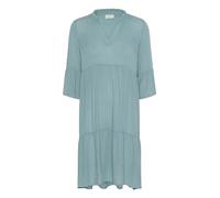 KAFFE Damen Kleid KAmarianah Damen Kleid 3/4 Arm A-Linie Freizeitkleid Rüschenkleid 3/4 Ärmel