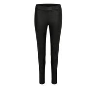 Kaffe Damen Leggings Ada Coated Jeggings, Schwarz (Black Deep 50600), 46