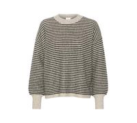 KAFFE Damen Strickpullover KAellery Damen Strickpullover Rundhals Pullover Winter Sweater Grobstrick Sweatshirt Elegant Oberteile Pulli Lange Ärmel