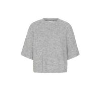 KAFFE Damen Strickpullover KAemilie Damen Strickpullover Kurzarm Rundhals Pullover Pulli Herbst Lose Sweatshirt Warm Langarmshirt Strick Oberteile Ellenbogenlänge