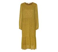 Kaffe Damen Women's Dress Long Sleeve Below The Knee Lässiges Kleid, Cumin, 40