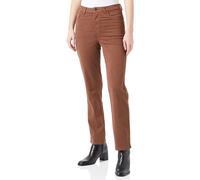 Kaffe Damen Women's Jeans Colored Cropped Legs Straight Fit High-Waisted Regular Waist Jeans, Soft Silt,