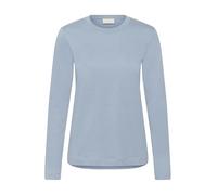 KAFFE Damen Women's Long Sleeves Jersey Tee Crew Neck Regular Fit Hip Length T-Shirt