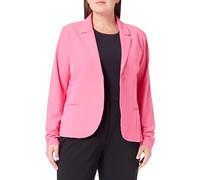 Kaffe Damen Women's Single Breasted Notch Lapel Slim Fit Hip Length Blazer, Pink, 64