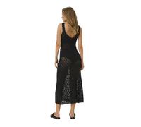 Midikleid KAFFE "Kleid KAjona", Damen, Gr. M, N-Gr, schwarz deep, Obermaterial: 50% Baumwolle CO. 50% Polyacryl PAN., Kleider Midikleid (68067669-M) schwarz deep