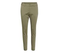 KAFFE Casual Hose Kalea Damen Chino Hose Elegant Klassische Stoffhose Vetiver 40