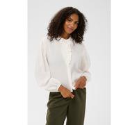 Kaffe Hemd in Creme - Größe 38 | Damen Blusen