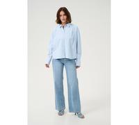 Kaffe Hemd in Hellblau - Größe 46 | Damen Blusen