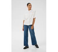 Kaffe Hemd "Naya" in Weiß - Größe 34 | Damen Blusen