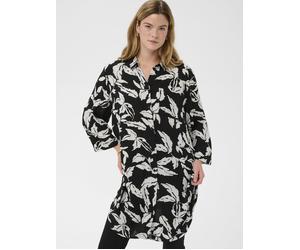 Kaffe Hemdblusenkleid KAhildur Damen Viskose schwarz, 34