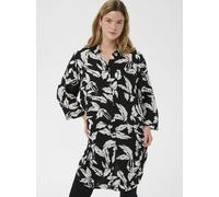 Kaffe Hemdblusenkleid KAhildur Damen Viskose schwarz, 36