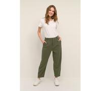 KAFFE Pants Suiting KAmerle Damen Hose High Waist 7/8 Damenhose Business Regular Fit Grape Leaf 46
