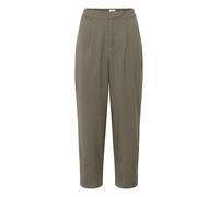 KAFFE Hose KAmerle Damen Hose High Waist 7/8 Damenhose Business Regular Fit 38, Morel