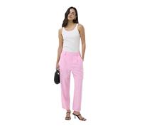 KAFFE Hose KAmerle Damen Hose High Waist 7/8 Damenhose Business Regular Fit 40, Pink Frosting