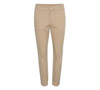 KAFFE Pants Suiting KAmette Damen Hose Elegant Elastische Taille Casual Anzughose Savannah Tan 44