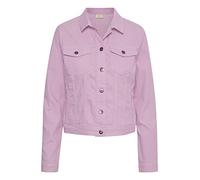 KAFFE Jacke KAzelina Damen Jeansjacke Leichte Denim Übergangs Jacke Lupine 42