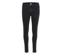 KAFFE Jeans KAlaurine Jeans Damen Slim Fit Mittlere Taille Klassisches Skinny Jeanshose 36, Washed Black Denim