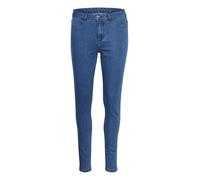 KAFFE Jeans KAlaurine Jeans Damen Slim Fit Mittlere Taille Klassisches Skinny Jeanshose 42, Medium Blue Denim