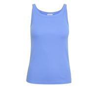KAFFE Jerseytop KAcarna Damen Jerseytop Basic Sommer Casual Tank Top Unterhemd Shirt Ärmellos U-Ausschnitt Blusentop Ultramarine XL