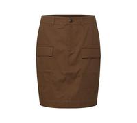 KAFFE KAcarmen Skirt Damen Rock Cargo Knielang Skirt Cargotaschen 36, Soft Silt 36
