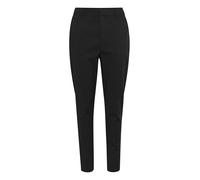 KAFFE KAloraine Pants Damen Stoffhose Business Casual Hose Elegant Elastischer Bund mit Taschen Anzughose Black Deep 40