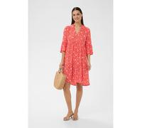 KAFFE Kleid KAellen 34, Poppy Red Chalk Flower