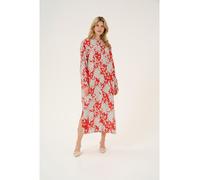 Kaffe Kleid in Rot - Größe 38 | Damen Kleider