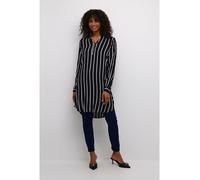 KAFFE Kleid KAmarana Black/Chalk Stripe 38