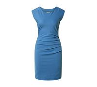 KAFFE Kleid India Damen Kleid Kurzarm Rundhals Cocktailkleid Quiet Harbor XL