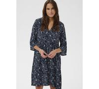 Kaffe Kleid KAellen Damen Viskose blau, 38