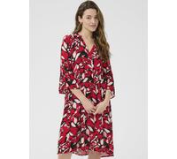 Kaffe Kleid KAhera Damen Viskose rot, 46