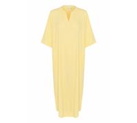 Kaffe Kleid KAmilia Damen Viskose gelb, 38